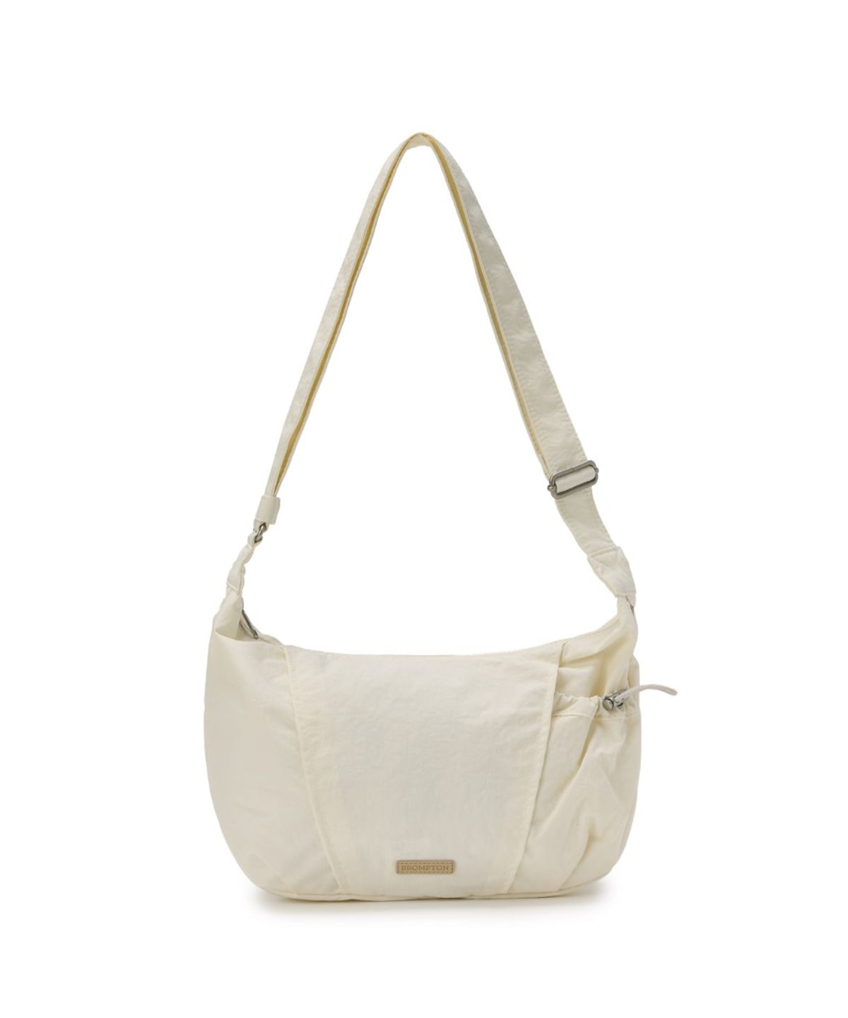 브롬톤 런던(BROMPTON LONDON) SIDE CUT DETAIL HOBO BAG - L/BEIGE (P265ACR107)
