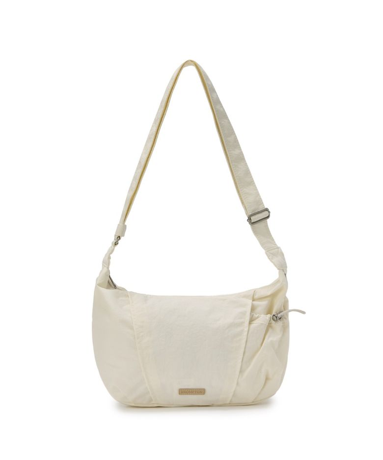 SIDE CUT DETAIL HOBO BAG - L/BEIGE (P265ACR107)