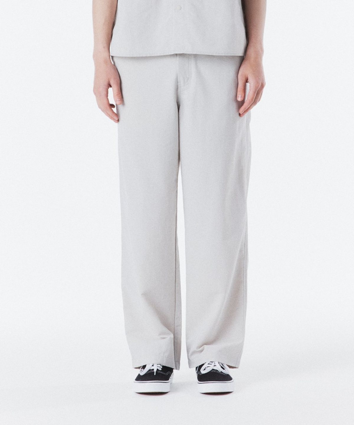 브롬톤 런던(BROMPTON LONDON) TASLAN TROUSERS - L/GREY (P262MPT182)