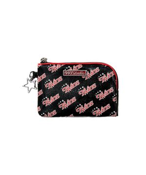 [LG트윈스x1993스튜디오] V4 텍스타일 미니 파우치_블랙