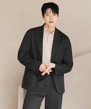 다잉라이크 워싱 캐주얼 셋업 자켓 (FMEAA4346)