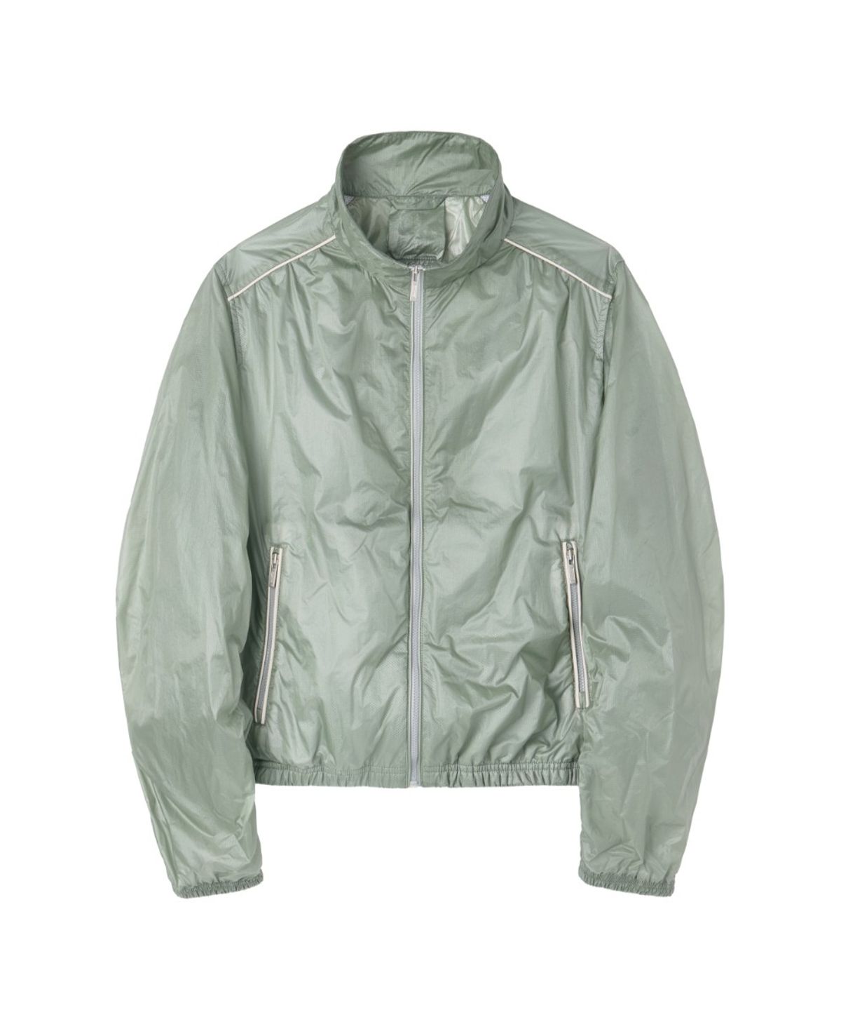 브롬톤 런던(BROMPTON LONDON) W SINGLE LAYER JUMPER - ASH MINT (P262WJP132)