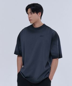 스프레이 워싱 오버핏 티셔츠 (2color)