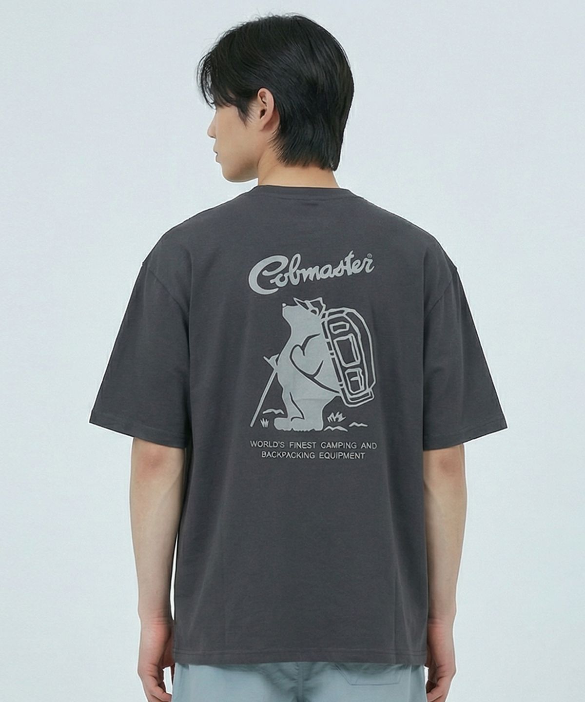 코브마스터(COBMASTER) [COB X ODP] SOFTCOOL BEAR T-SHIRT [CHARCOAL]