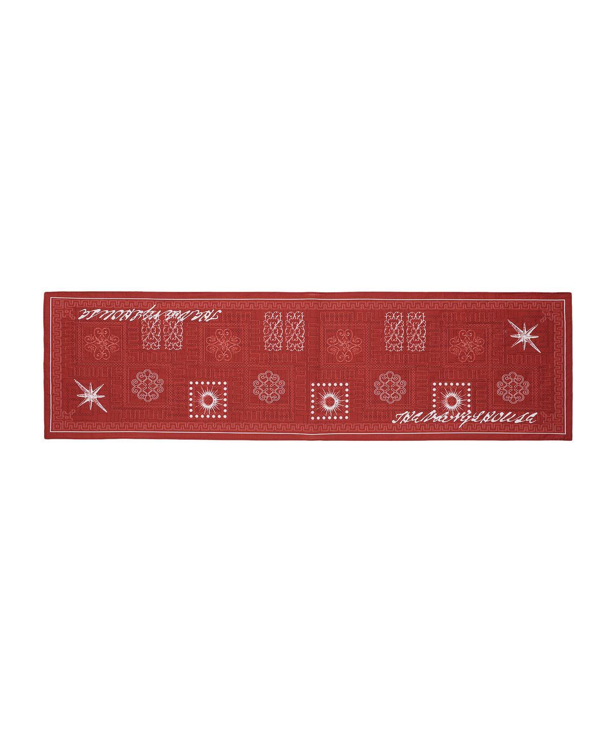 더바이닐하우스(THEVINYLHOUSE) BANDANA HAIR SCARF RED