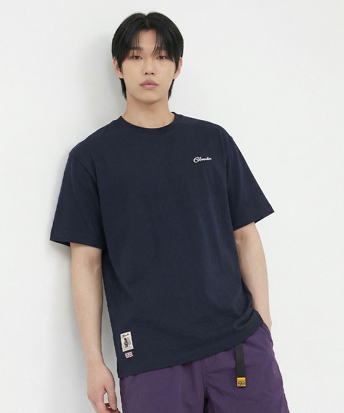 코브마스터(COBMASTER) BRITISH LOGO T-SHIRT [NAVY]