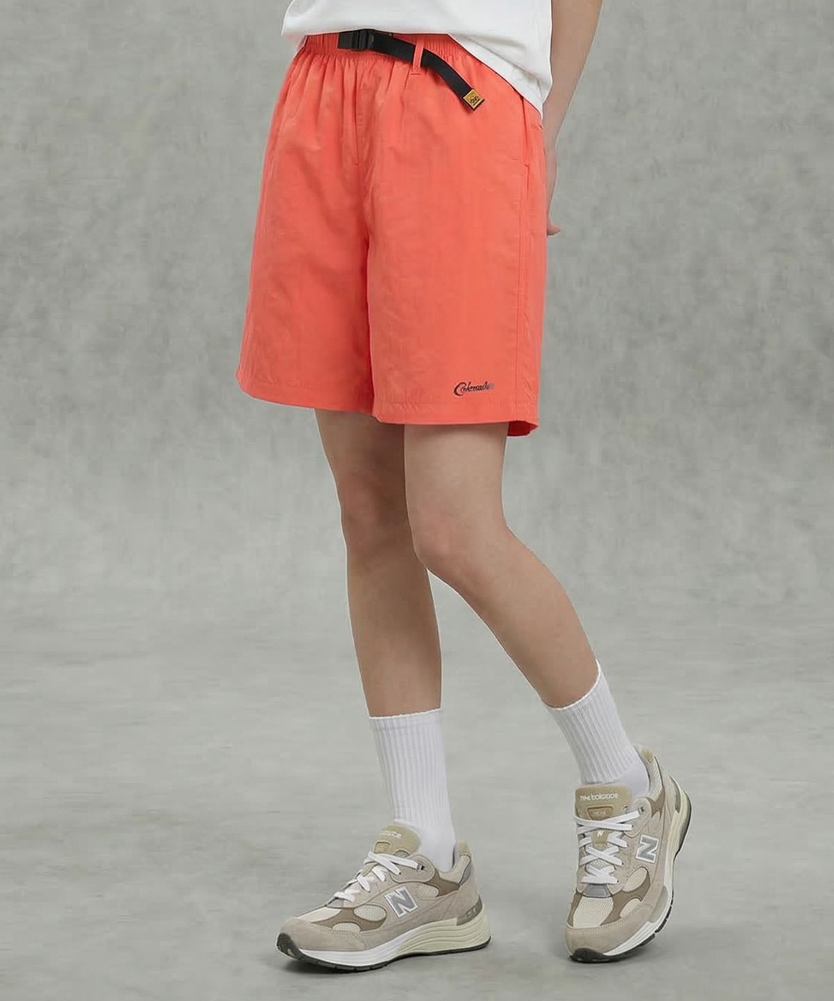 코브마스터(COBMASTER) SIGNATURE PACKABLE NYLON SHORTS [ORANGE]