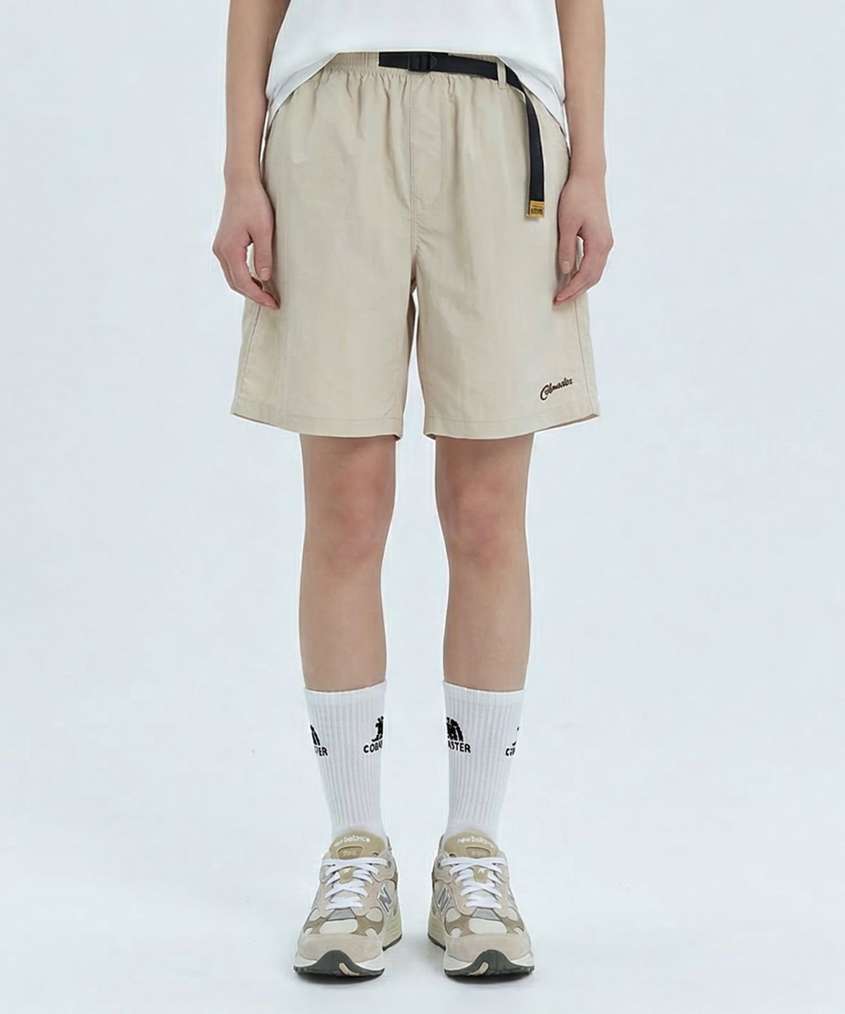 코브마스터(COBMASTER) SIGNATURE PACKABLE NYLON SHORTS [BEIGE]