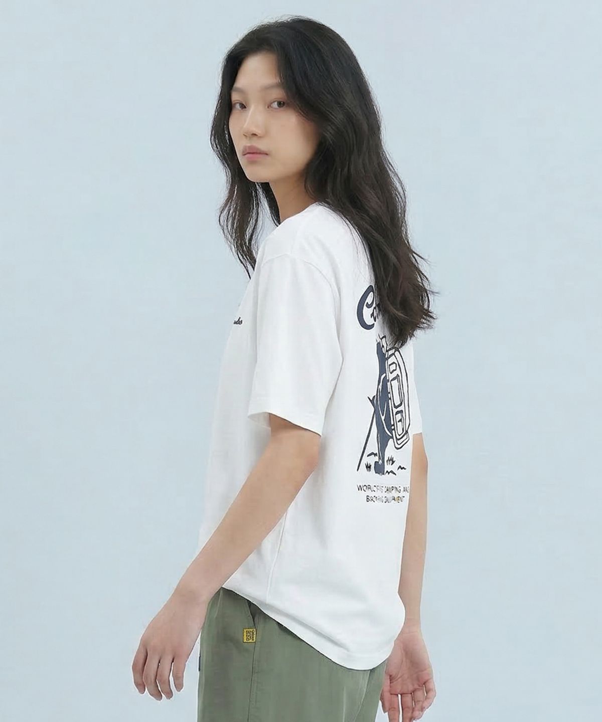 코브마스터(COBMASTER) SIGNATURE BIG LOGO T-SHIRT [WHITE]