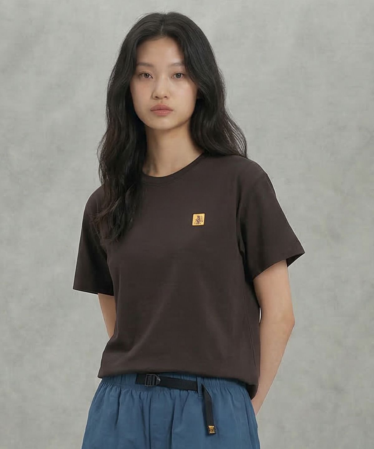 코브마스터(COBMASTER) SIGNATURE SMALL LOGO T-SHIRT [DEEP BROWN]