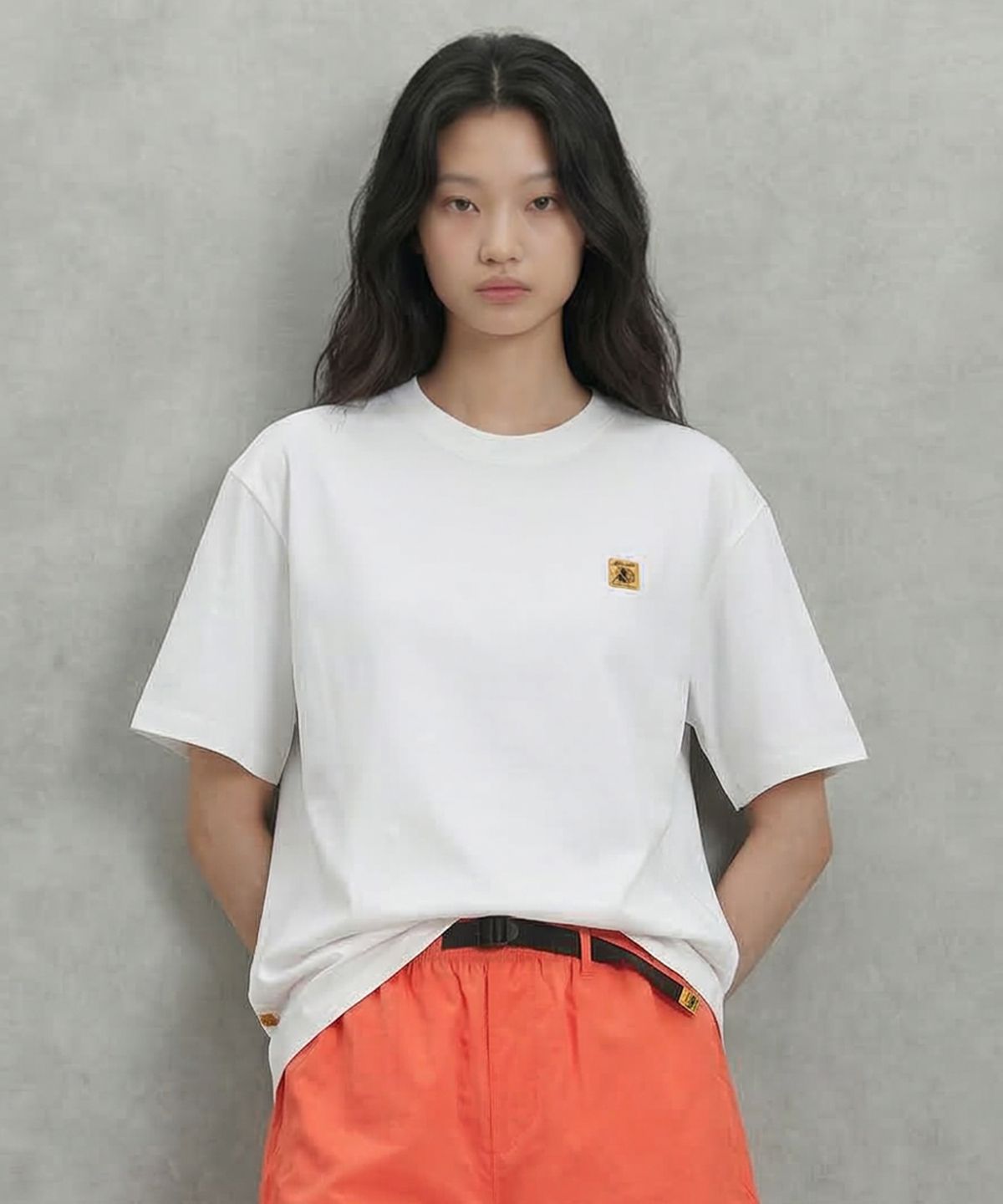 코브마스터(COBMASTER) SIGNATURE SMALL LOGO T-SHIRT [WHITE]