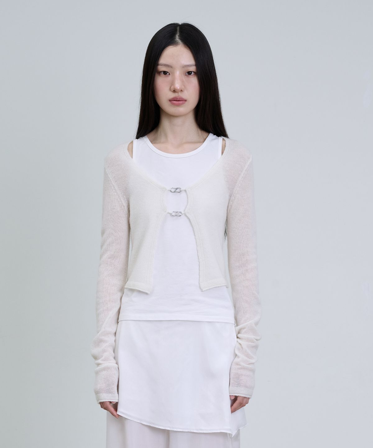 더애틋(THE AÉTUT) Alpaca Wool Bolero Cardigan_Ivory