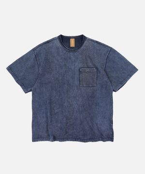 OG STONE WASHED POCKET TEE _ NAVY