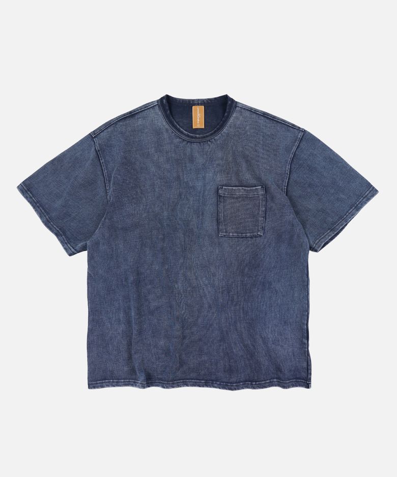 OG STONE WASHED POCKET TEE _ NAVY