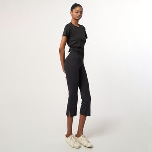 AW61PL09_슬릿 부츠컷 레깅스_블랙