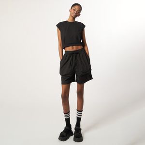 AU61PS05_라이트 볼륨 트랙쇼츠_블랙