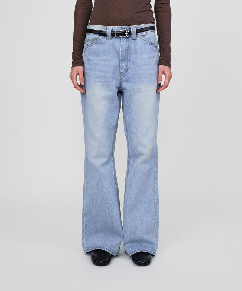 SEMI FLARE DENIM (LIGHT BLUE)