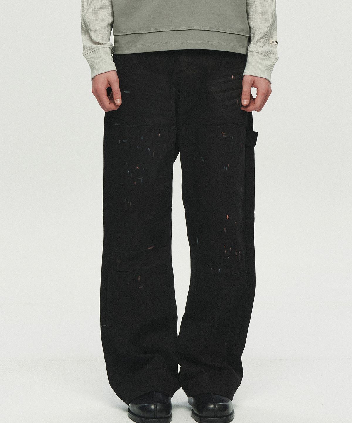 호이테(HEUTE) PAINTER WORK PANTS (BLACK)