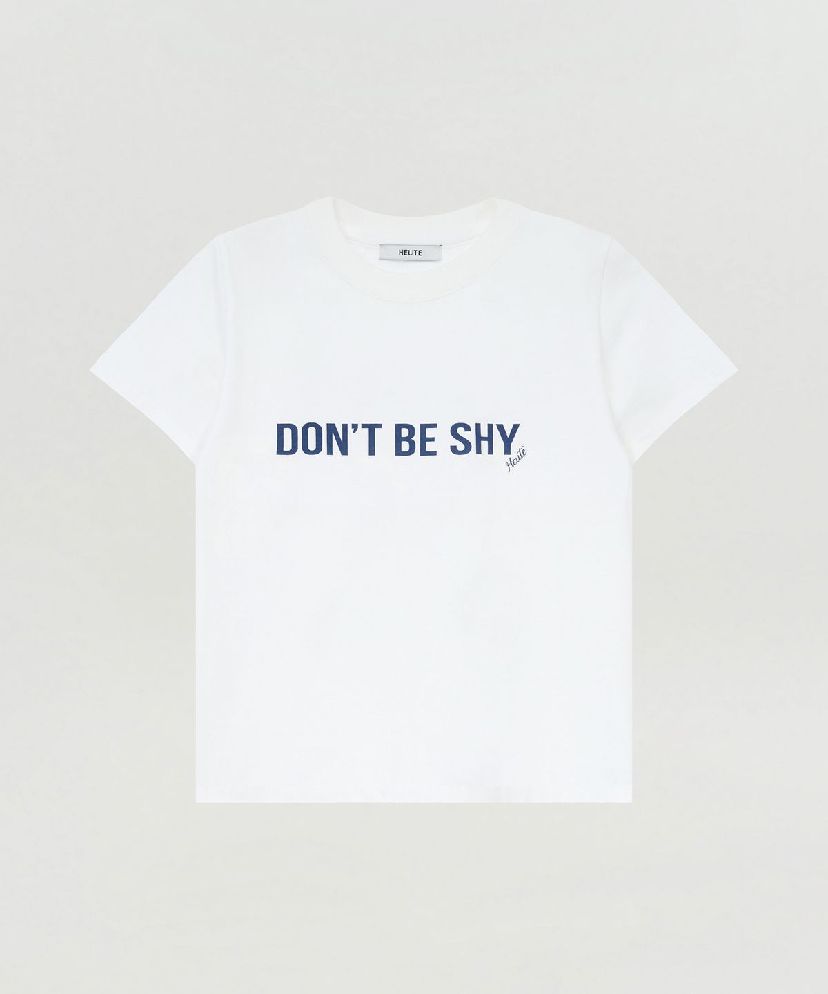 호이테(HEUTE) DON’T BE SHY T-SHIRT (WHITE)