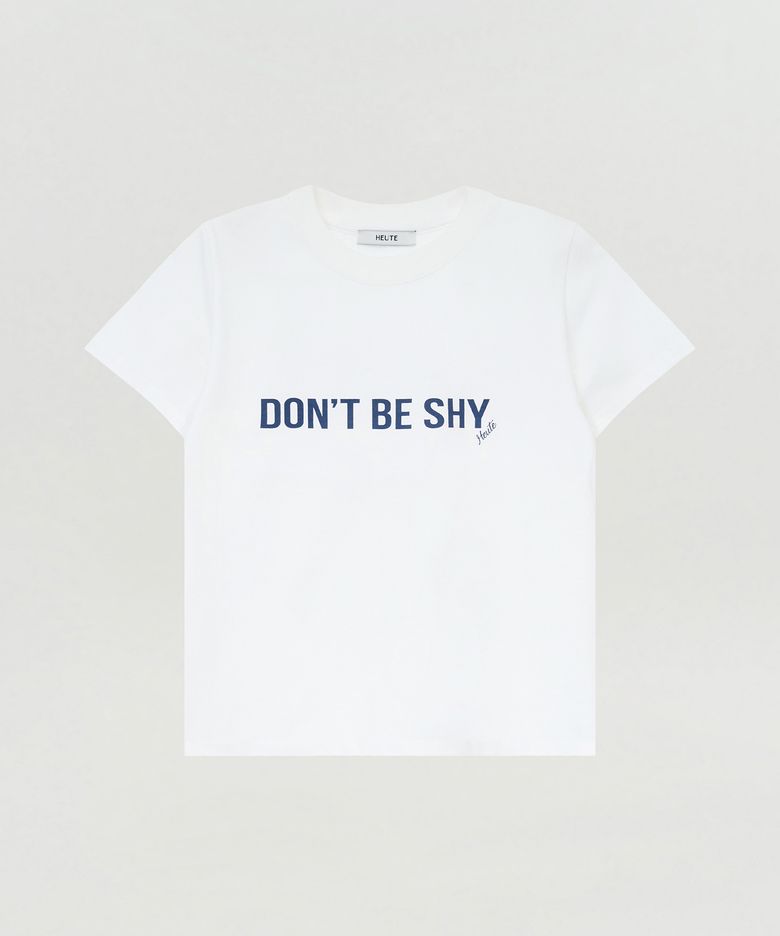 DON’T BE SHY T-SHIRT (WHITE)