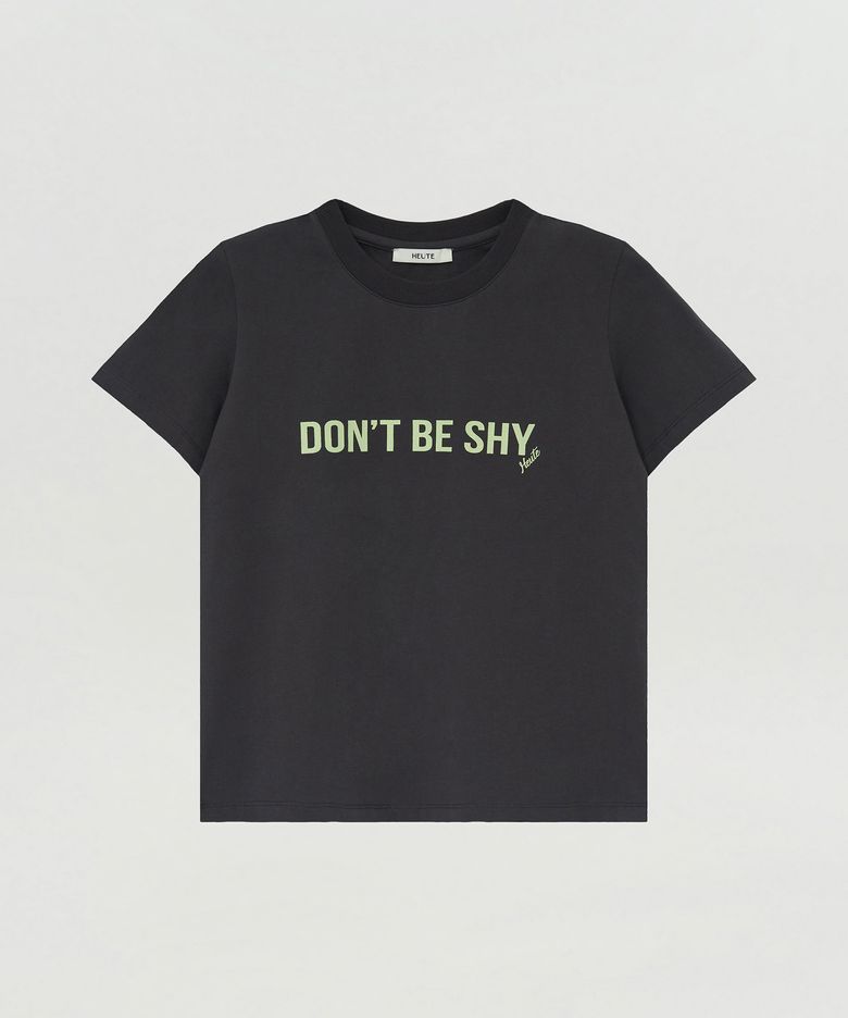 DON’T BE SHY T-SHIRT (DARK GREY)