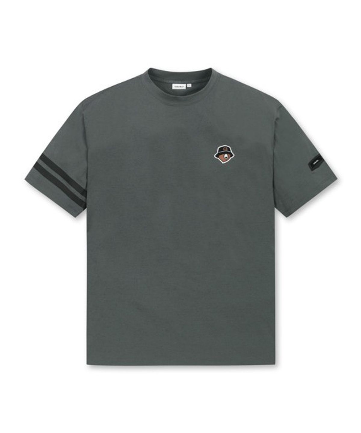 골든베어(GOLDEN BEAR) (U) Sorona Crew neck T-shirt G4TAM26241DGX
