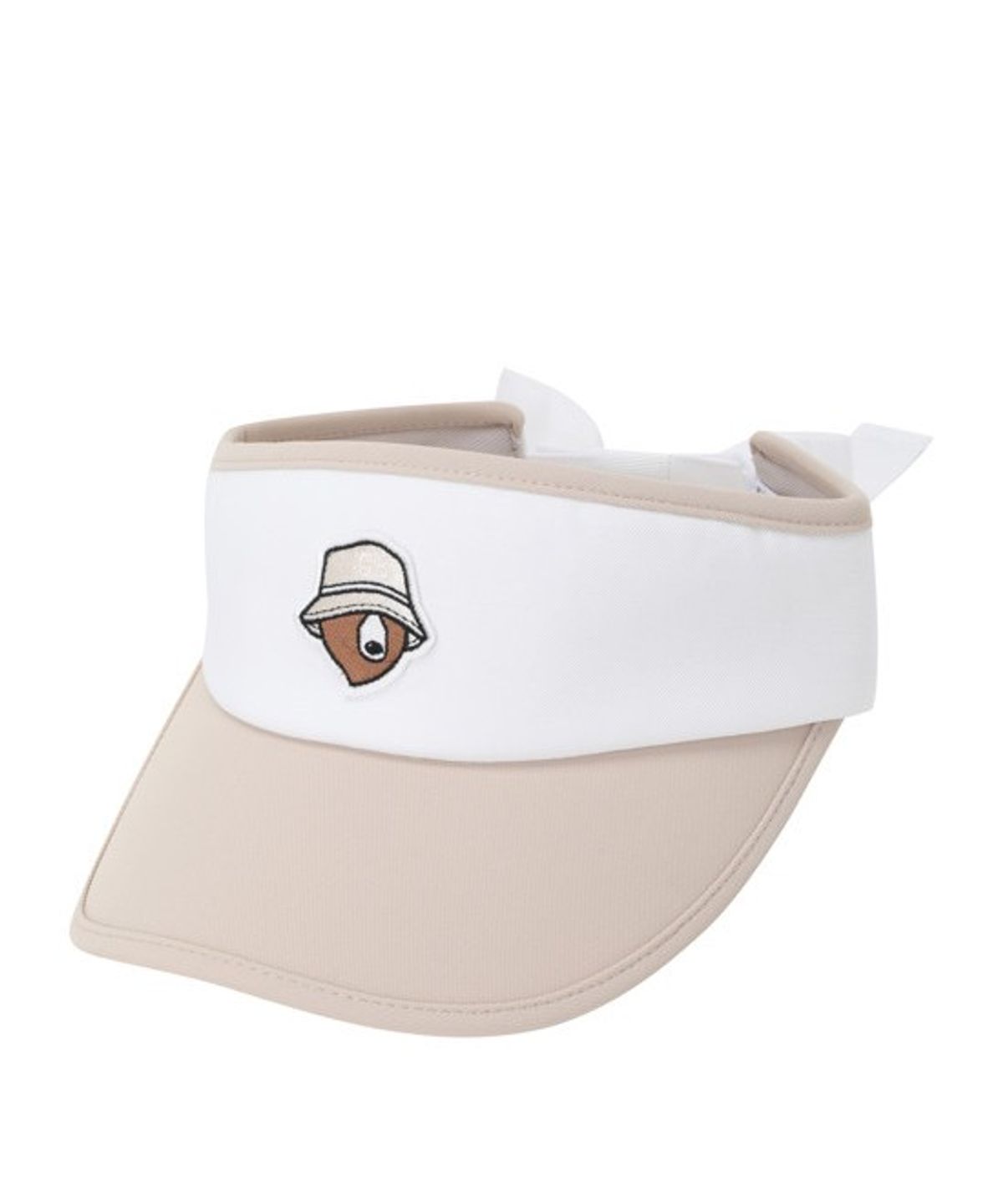 골든베어(GOLDEN BEAR) (W) Color Blocked Visor G6RAX26261BEX
