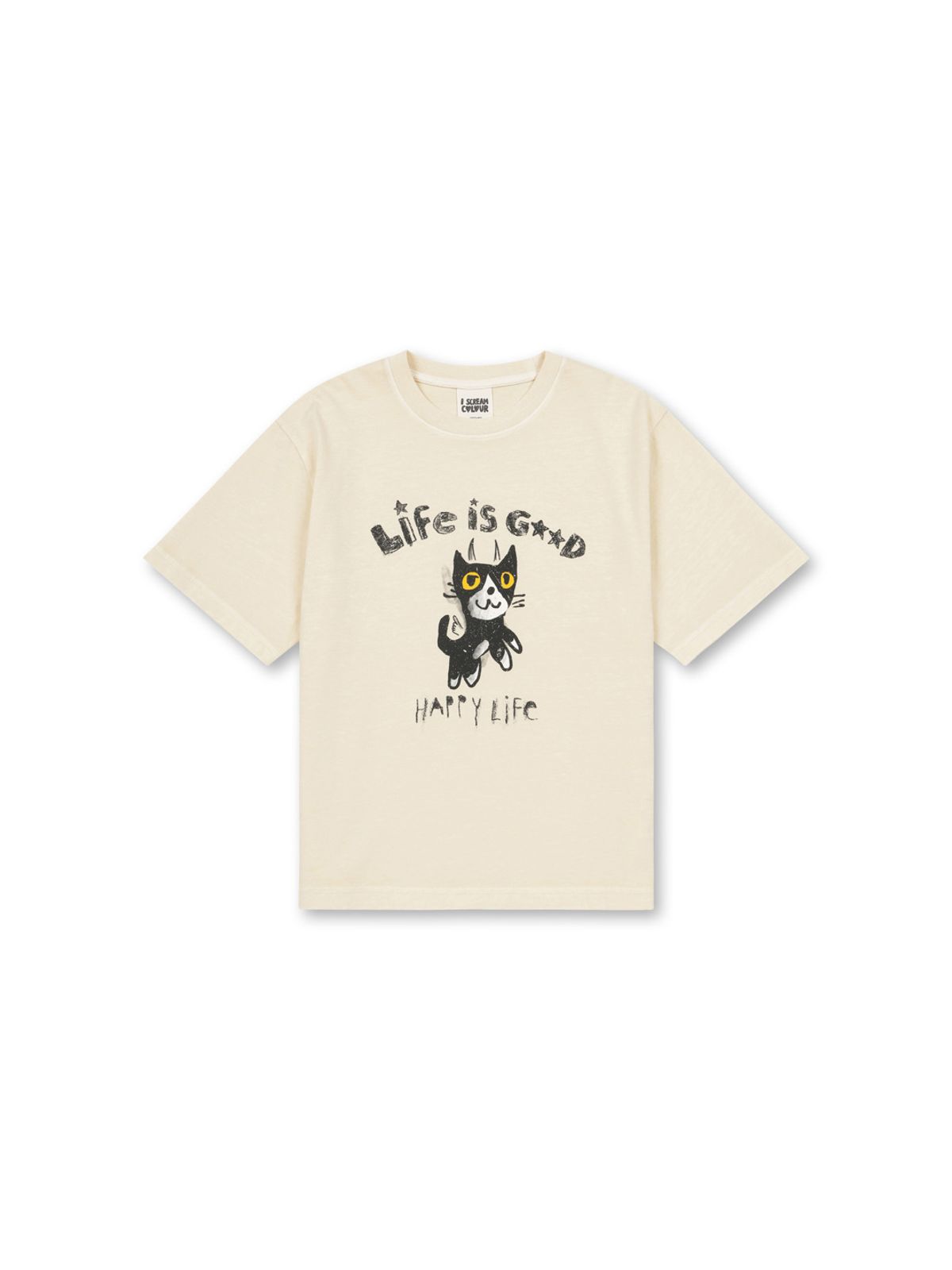탑텐 키즈(TOPTEN KIDS) 여아아이스크림컬러 크루넥 T_MKG2TS2802