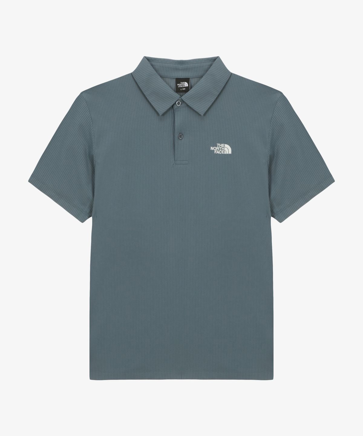 노스페이스(THE NORTH FACE) NT7PS01C 남성 스윙 반팔 폴로 SMOKE BLUE