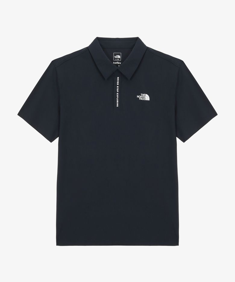 NT7PS02B 남성 아이스그린 반팔 폴로 DARK NAVY
