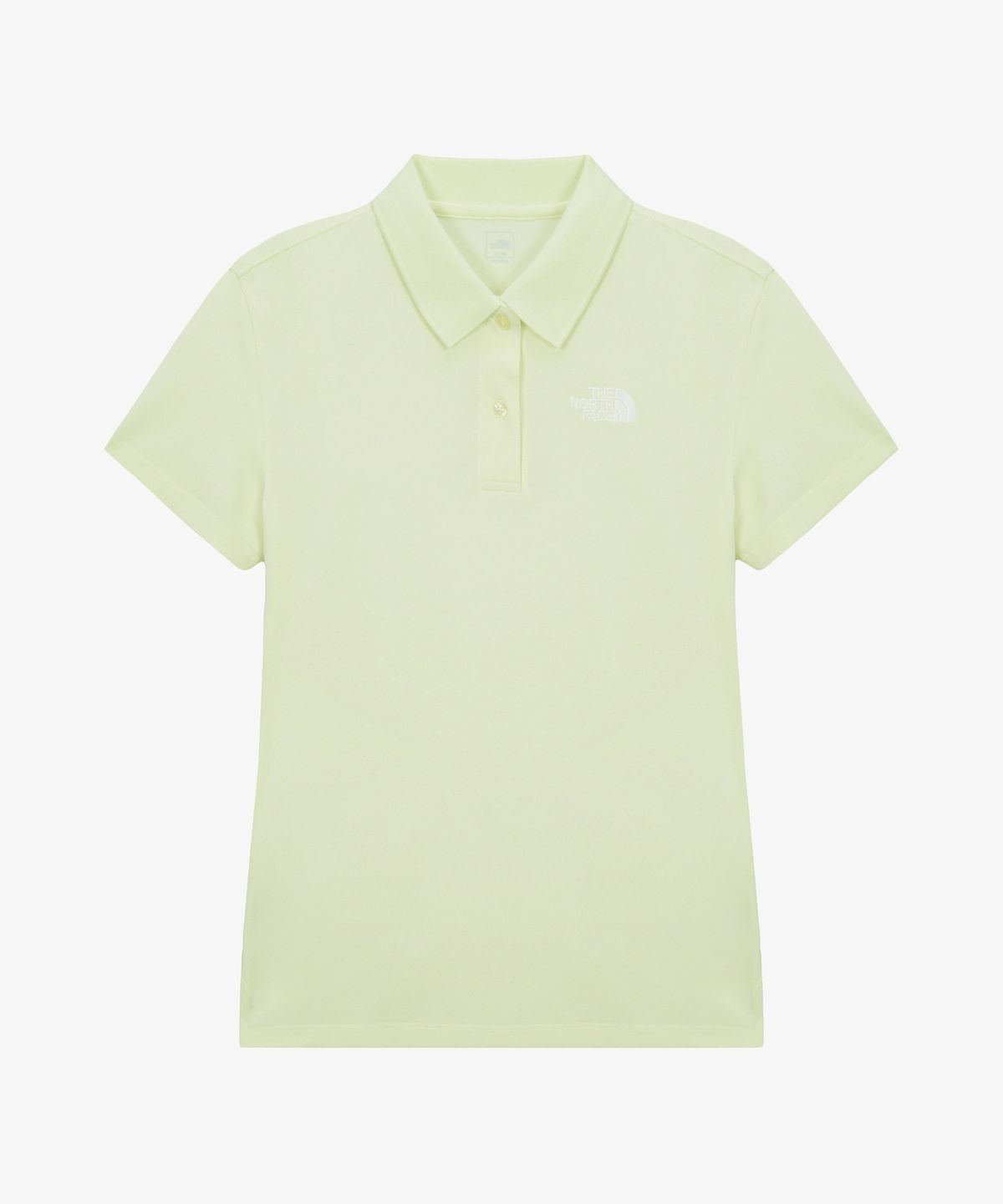 노스페이스(THE NORTH FACE) NT7PS33C 여성 쿨맥스 프라임 반팔 폴로 LEMONADE