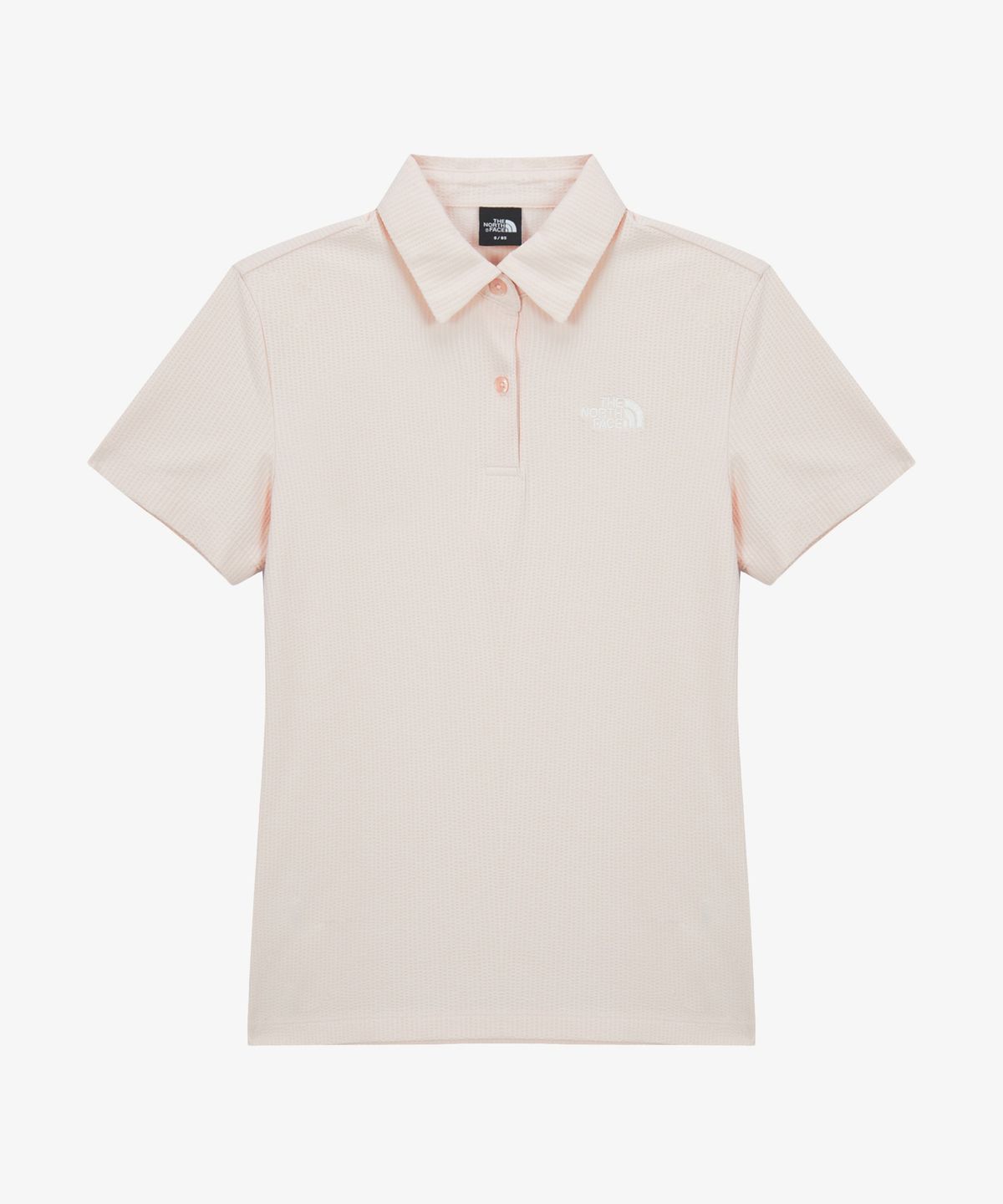 노스페이스(THE NORTH FACE) NT7PS31A 여성 스윙 반팔 폴로 BABY PINK