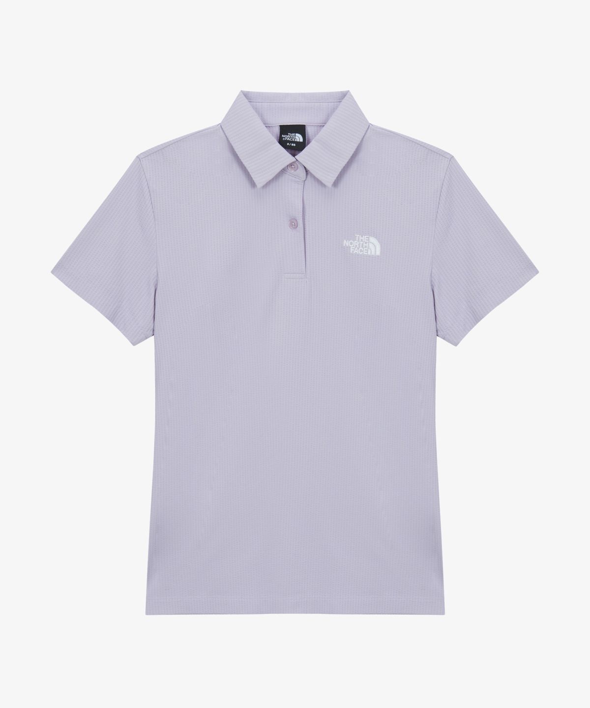 노스페이스(THE NORTH FACE) NT7PS31B 여성 스윙 반팔 폴로 LILAC