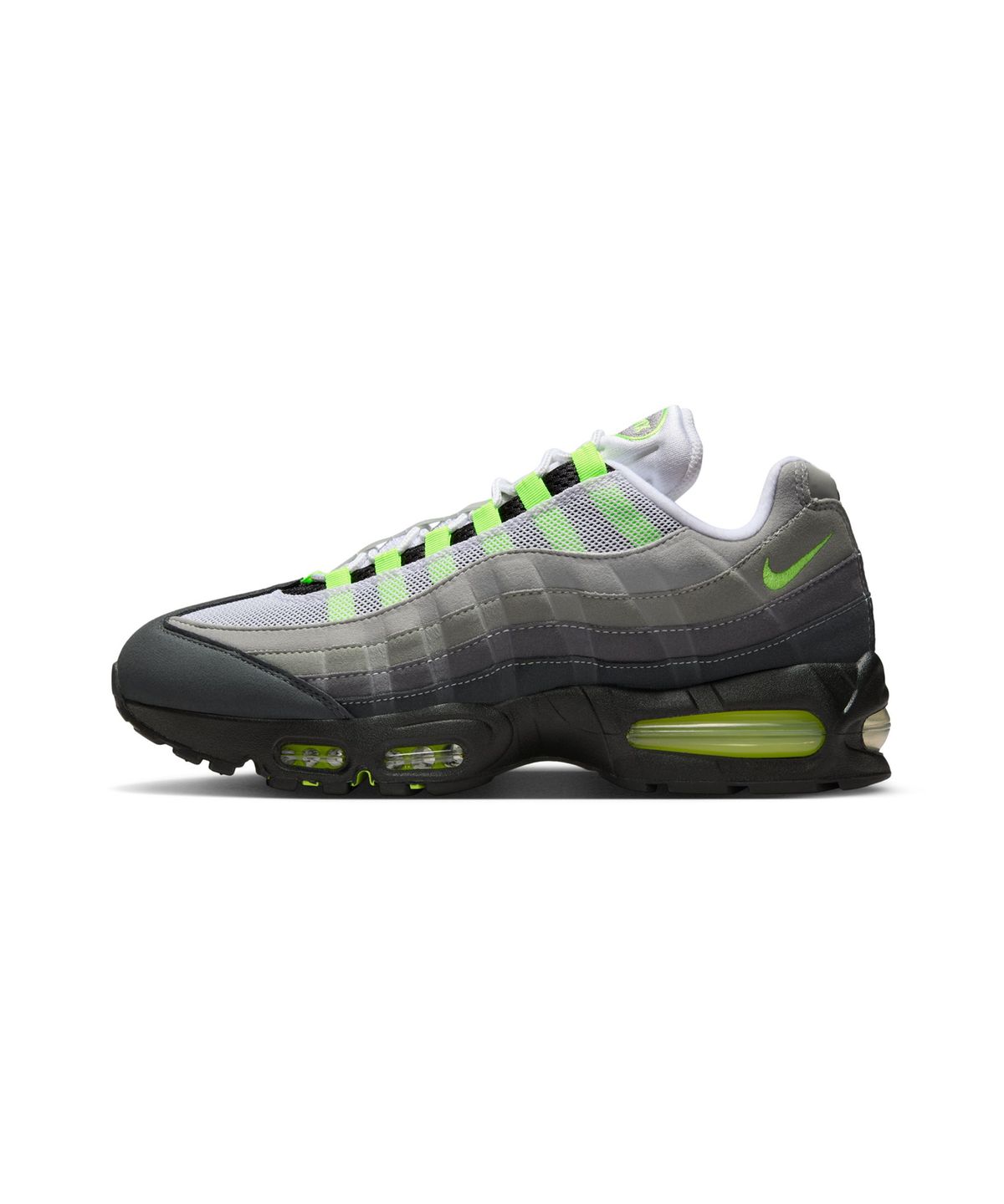 나이키(NIKE) 에어 맥스 95 OG M - 블랙:쿨 그레이:네온 옐로우 / HM4740-001