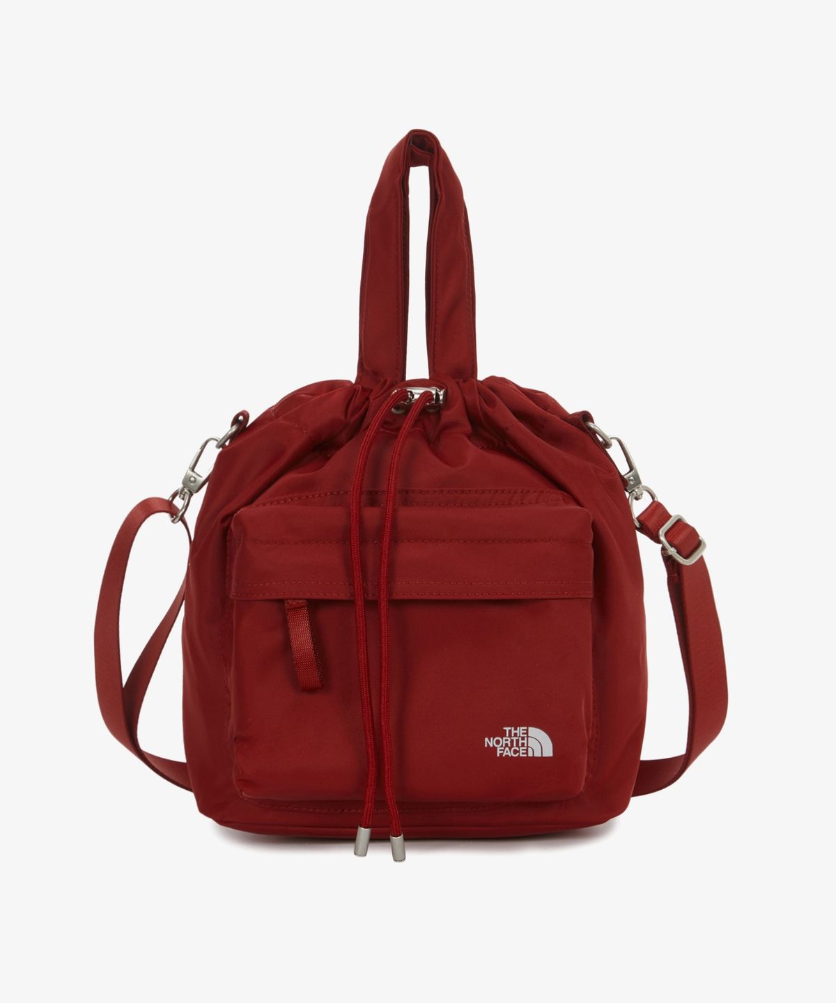 노스페이스(THE NORTH FACE) NN2PS32B 트래블 버킷 백 DARK RED