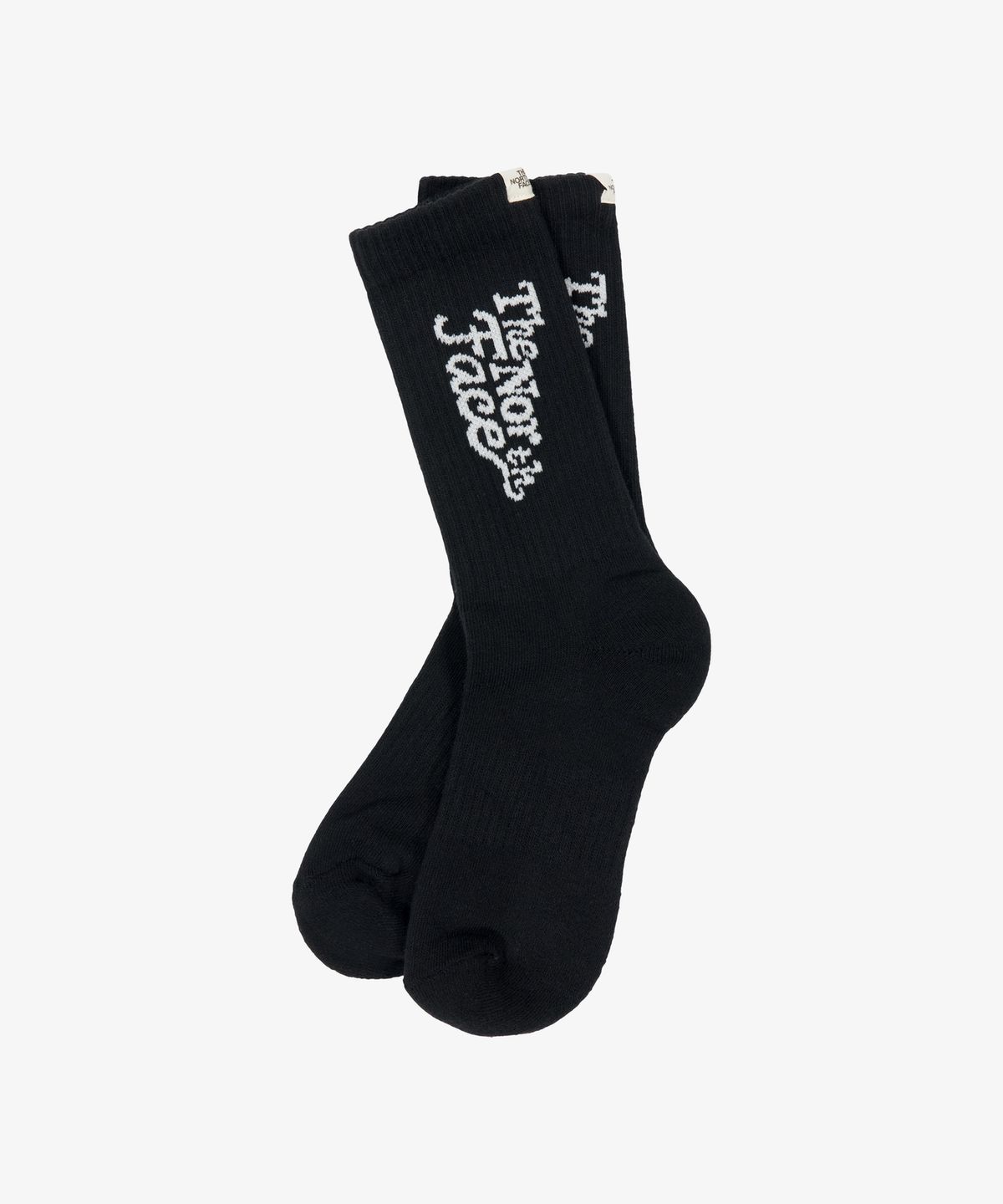 노스페이스(THE NORTH FACE) NY4MS01M 화이트라벨 레터링 삭스 BLACK
