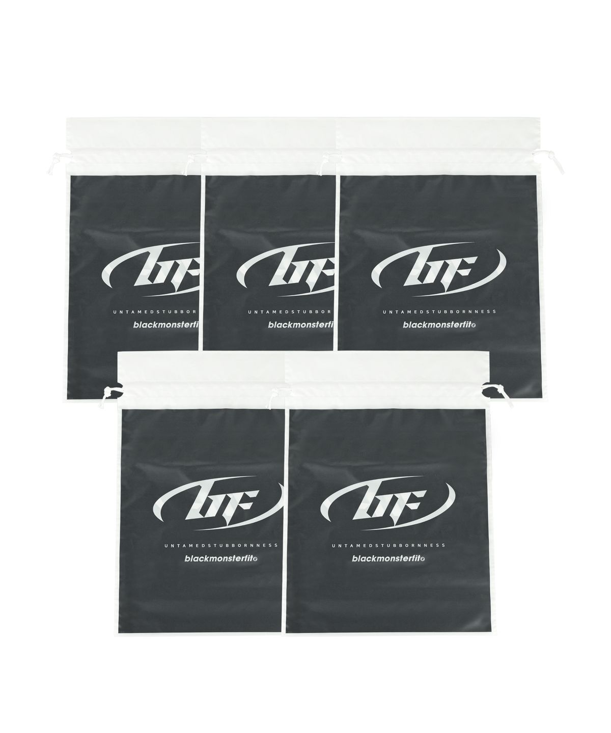 블랙몬스터핏(BLACK MONSTER FIT) [5PACK] 짐웨어 파우치 헬스 가방