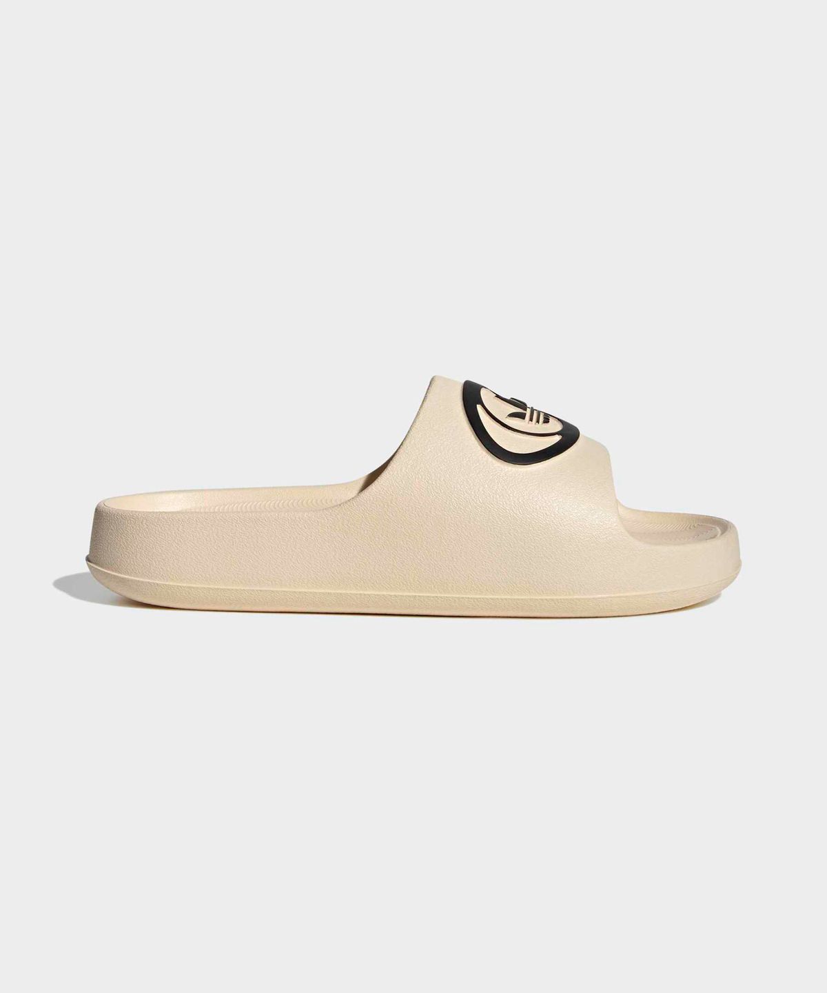 아디다스(ADIDAS) 아딜렛 00s 슬라이드 - 샌드:블랙 / KK3582