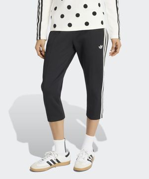 3/4 슈퍼스타 트랙 팬츠 - 블랙 / KV1183