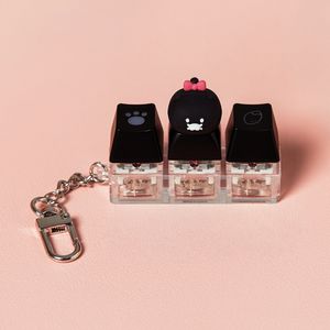 블랙춘 LED키캡 피규어키링_춘식이