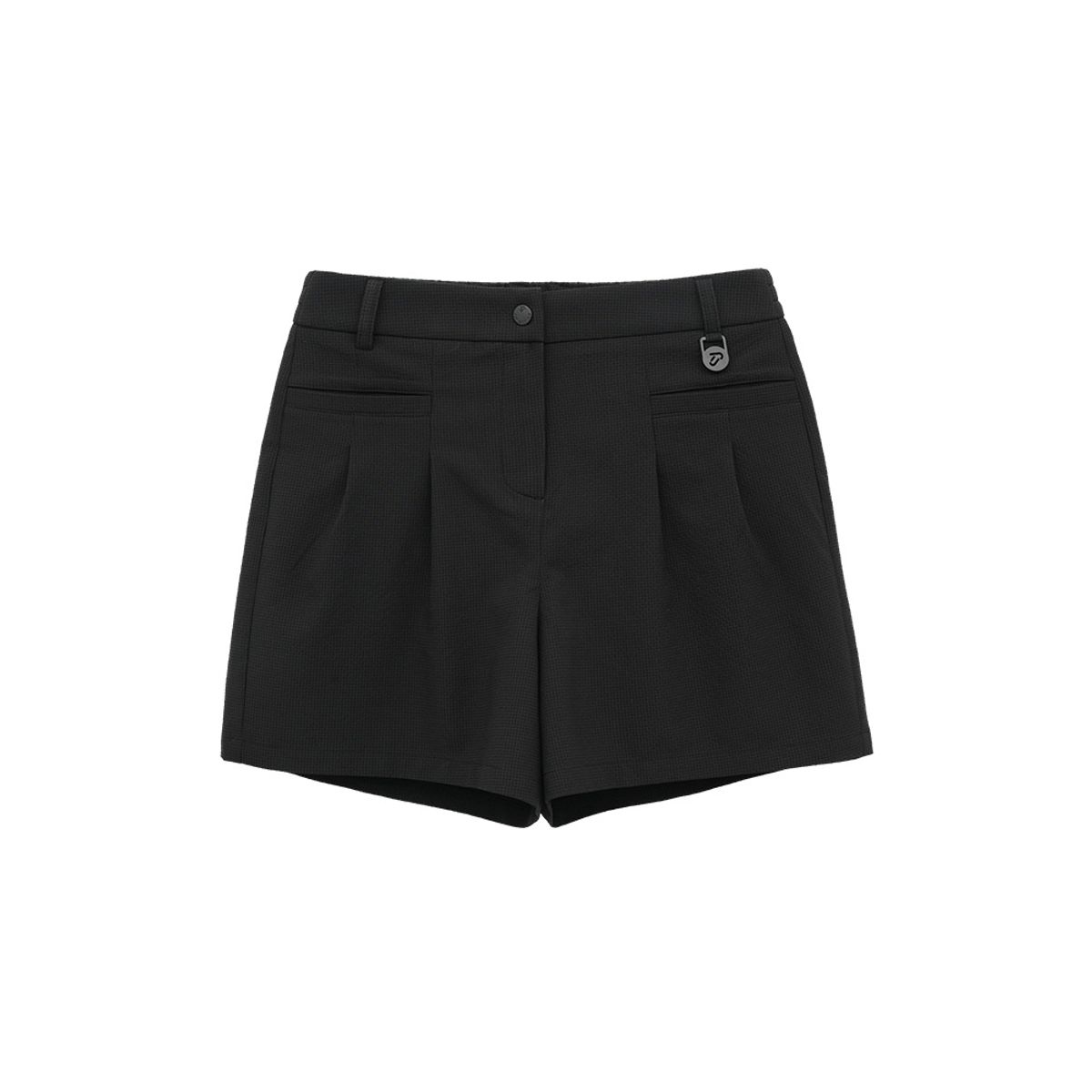 이안 폴터 디자인(IAN POULTER DESIGN) [IJP DESIGN] 이안폴터디자인 여성 시어서커 셋업 하프팬츠 - IPL6MHP2293 BK