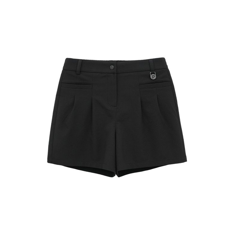 [IJP DESIGN] 이안폴터디자인 여성 시어서커 셋업 하프팬츠 - IPL6MHP2293 BK