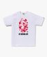 ABC 카모 BY BATHING APE 티셔츠(M) WHITE/PINK