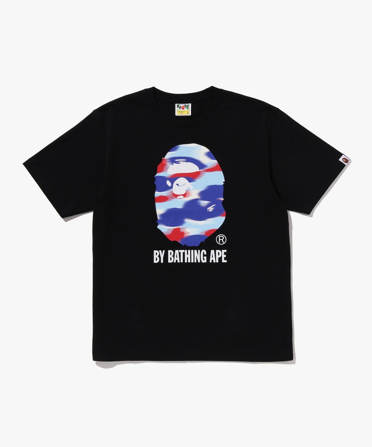 베이프(BAPE) 스크린 카모 BY BATHING APE 티셔츠(M) BLACK