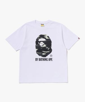 스크린 카모 BY BATHING APE 티셔츠(M) WHITE