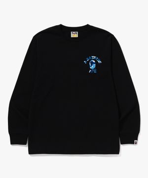 ABC 카모 콜리지 ATS 롱슬리브 티셔츠(M) BLACK/BLUE