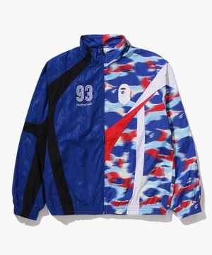 스플릿 스탠드 칼라 트랙 자켓(M) BLUE