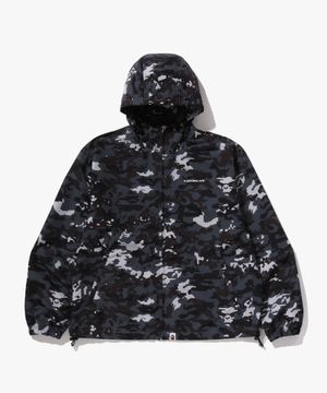 멀티 픽셀 카모 후디드 자켓(M) BLACK