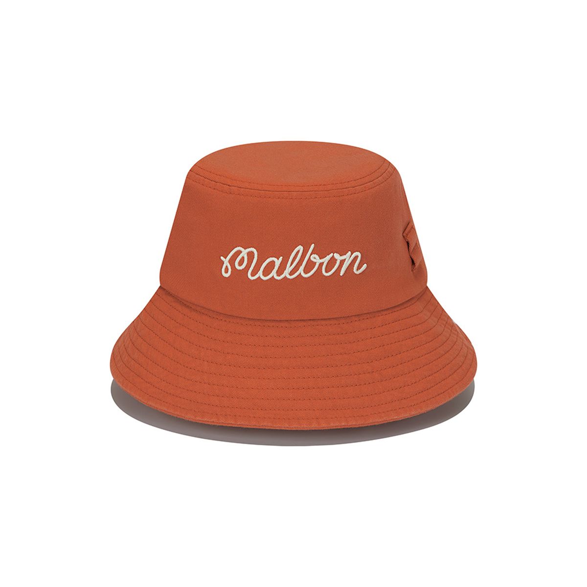 말본 골프(MALBON GOLF) 베이직 레터링 버킷햇 ORANGE