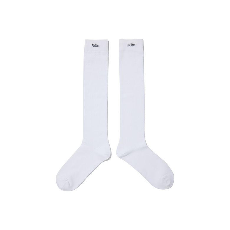 여성 로고 포인트 메쉬 니삭스 OFF WHITE (WOMAN)